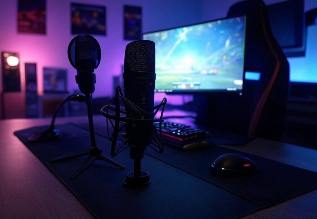 Gaming Microphone with boom arm