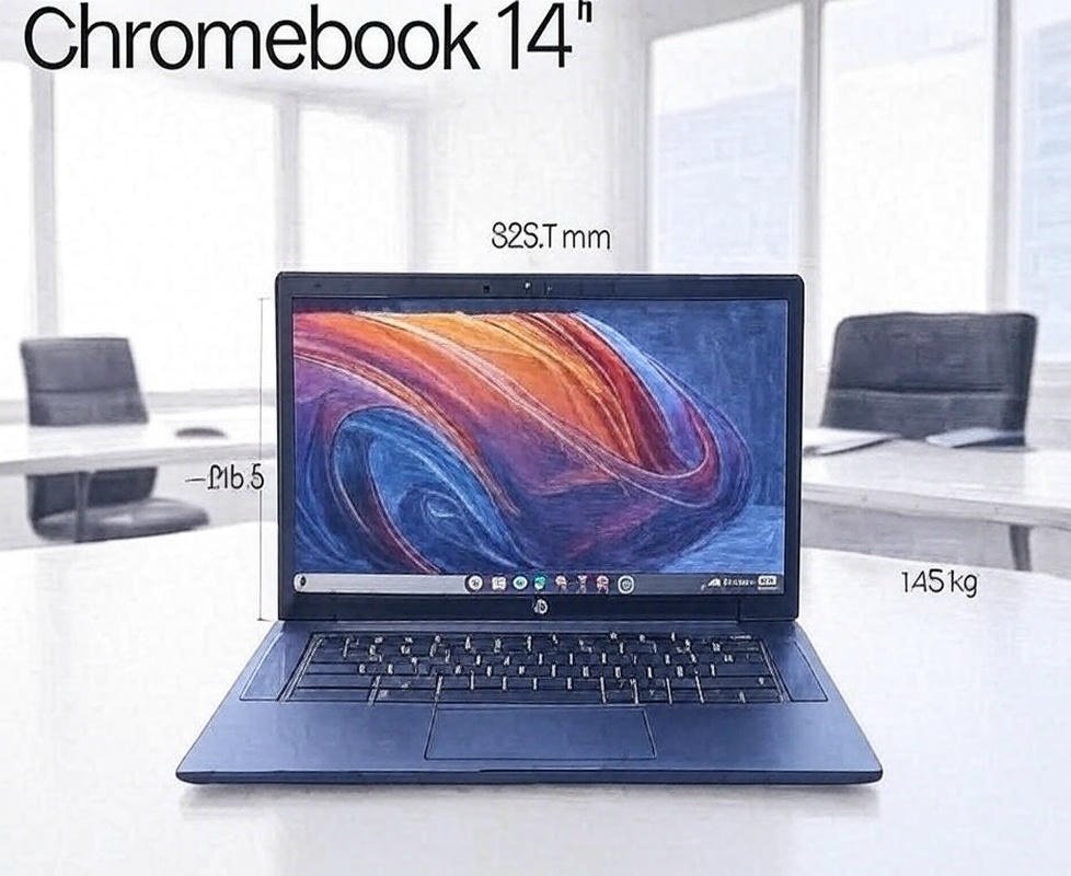 Display Features HP Chromebook 14A