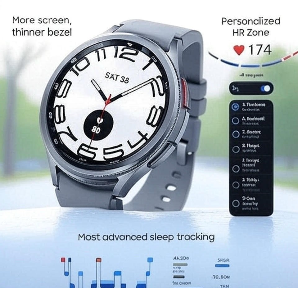 Samsung Galaxy Watch 6 Classic 43mm – Smart Fitness Watch