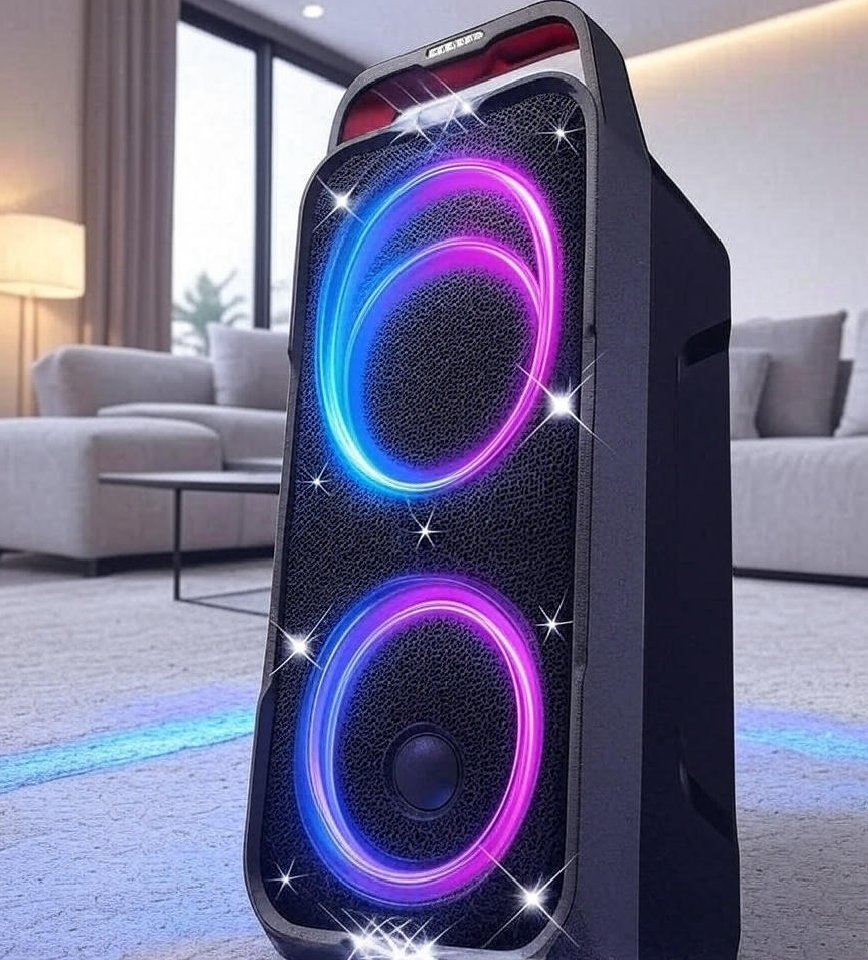 Bluetooth-Party-Speaker-with-LED-Lights-and-Deep-Bass