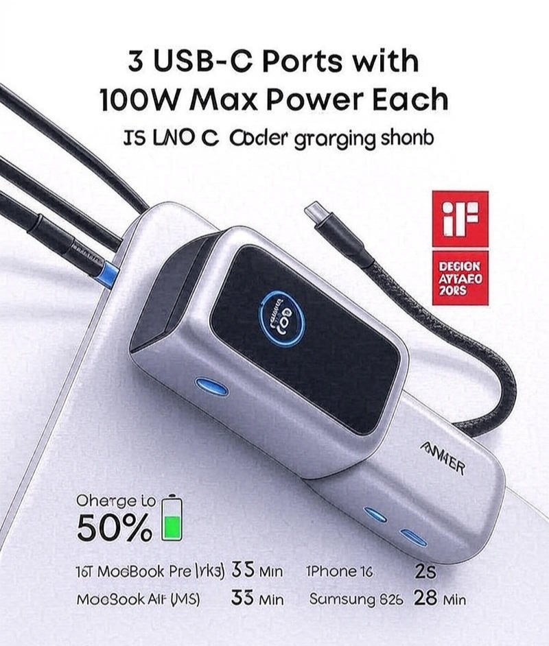 Triple-100W-USB-C-Ports -Serious-Power-Fast