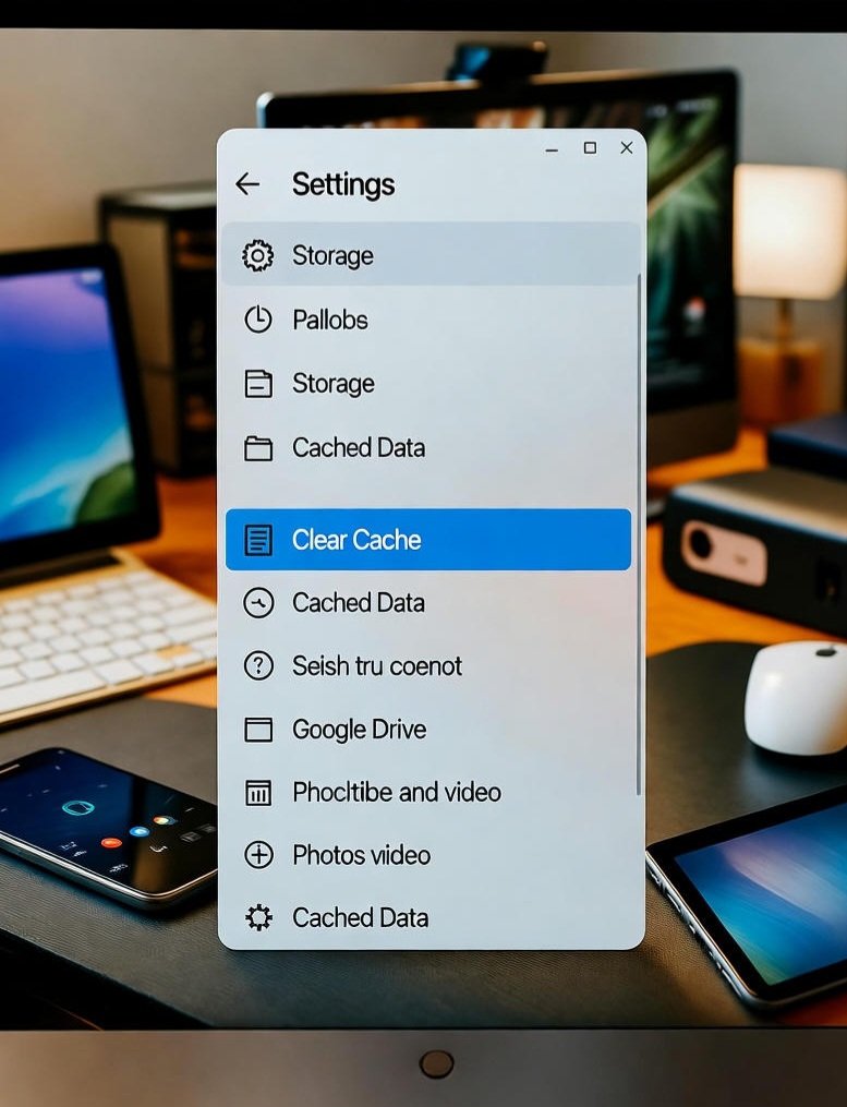 Clear Cached Data Manually